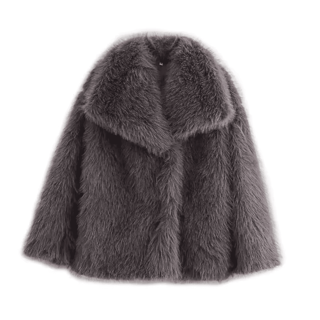 Luxury Faux Fur Jacket