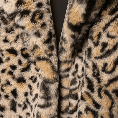 Wildcat Faux Fur Statement Coat