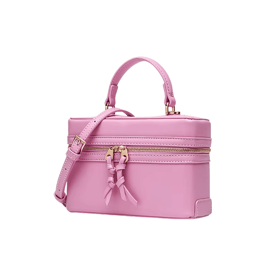 Refined Textured Leather Shoulder Bag