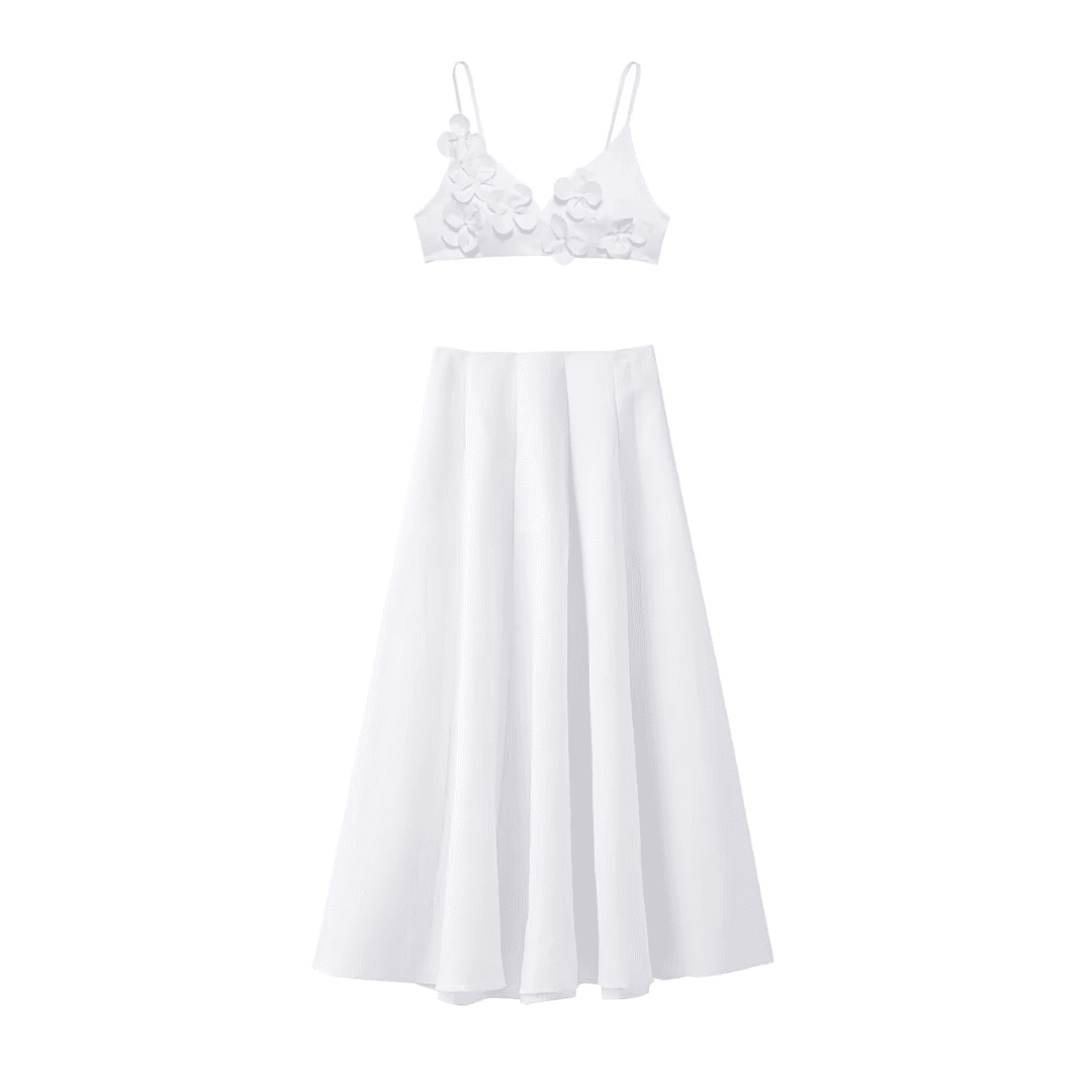 Isabella Satin Blossom Set