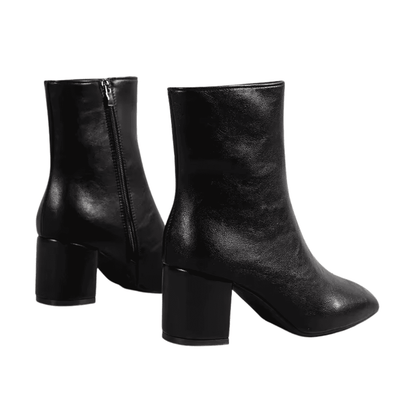 Chic Square Toe Boots