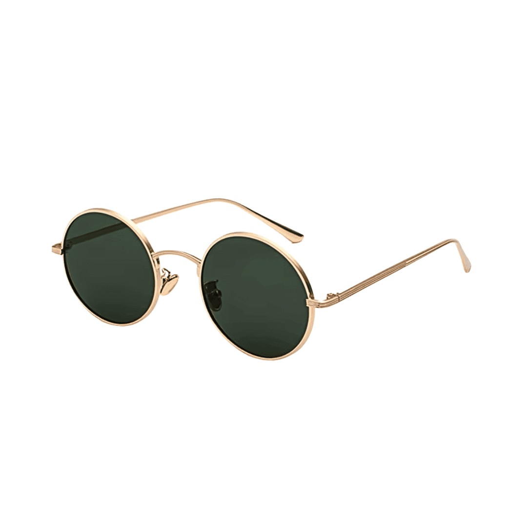 Retro Round Metal Sunglasses
