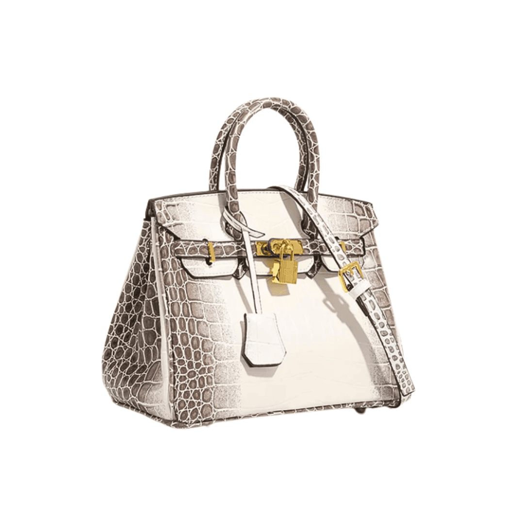 Salome Snake-Pattern Handbag