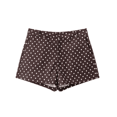 Gepunktete Sommershorts
