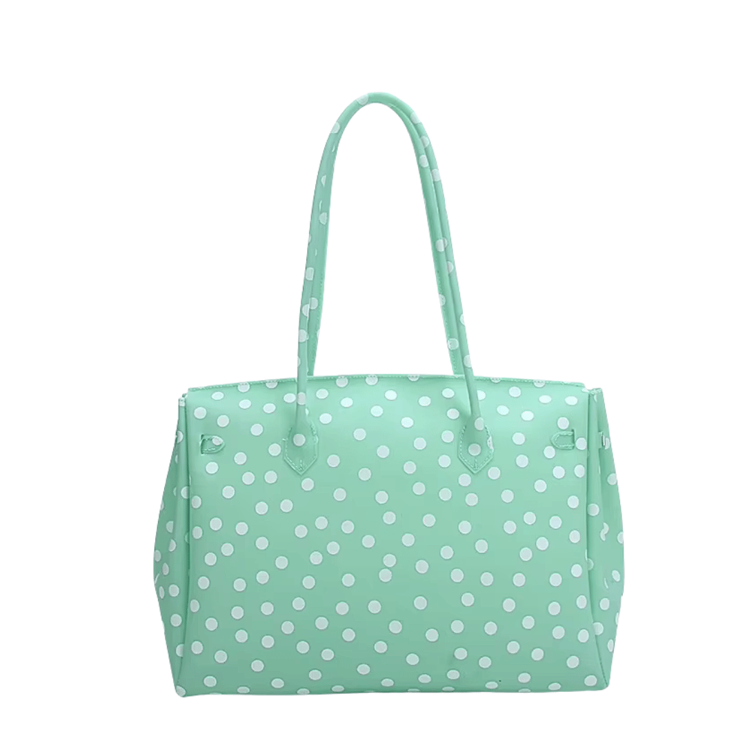 Jelly Firkin Bag – Polka Dot Jelly Tote Bag