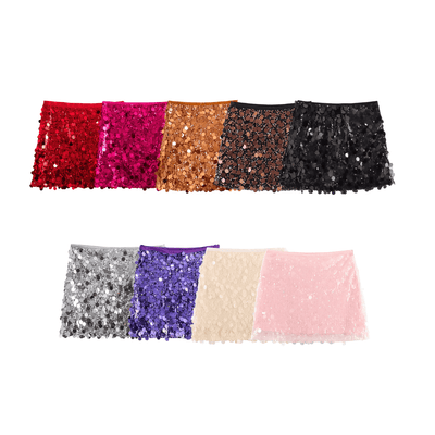 Sequin Mini Skirt