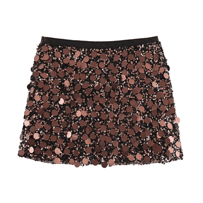 Sequin Mini Skirt