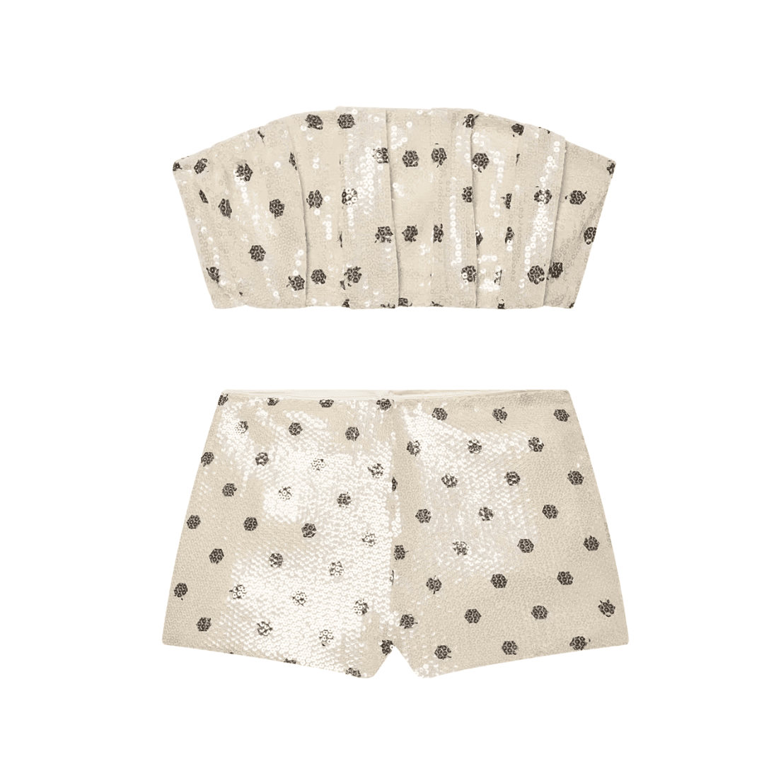Polka Dot Sequin Sparkle Set