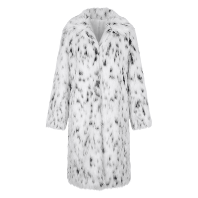 Dalmatian Faux Fur Coat