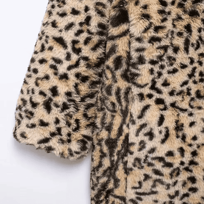Wildcat Faux Fur Statement Coat