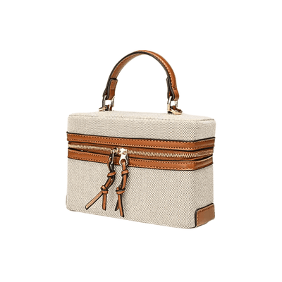 Refined Textured Leather Shoulder Bag