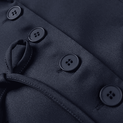 Navy Bow Detail Blazer