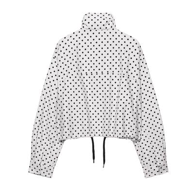 Frühlingsjacke mit Polka-Dots