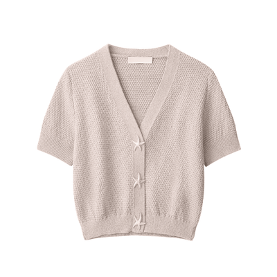 Starfish Button Knit Cardigan