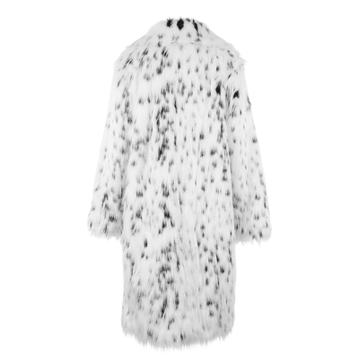 Dalmatian Faux Fur Coat