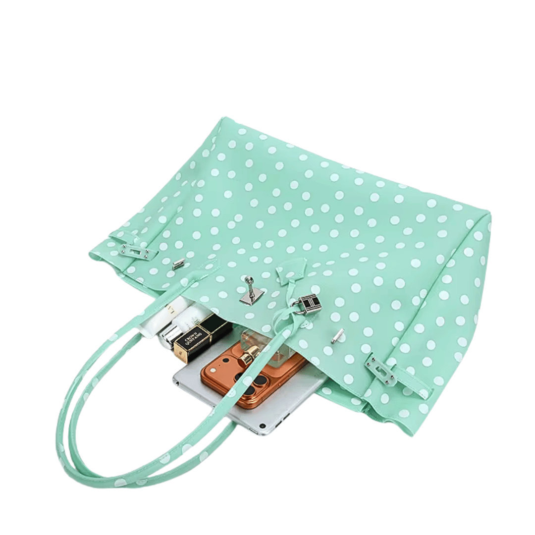 Jelly Firkin Bag – Polka Dot Jelly Tote Bag