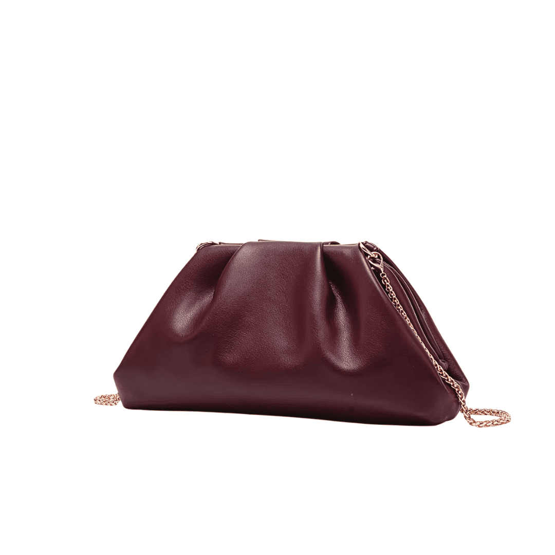Woven Leather Shoulder Bag Hobo