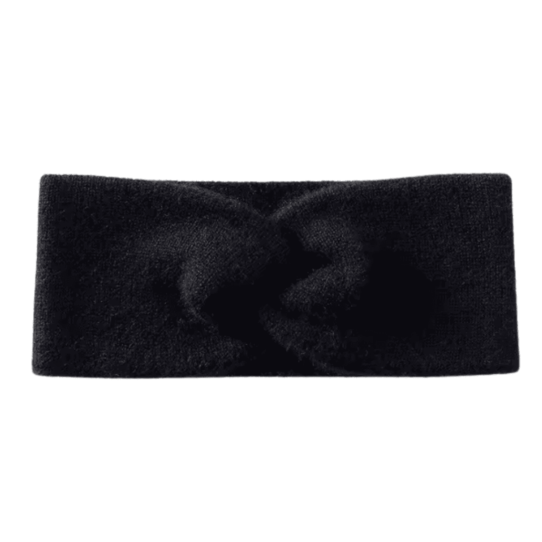 Elegant Cashmere Knit Headband