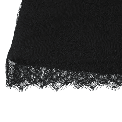 Oversized Bow Lace Mini Skirt