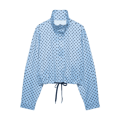 Frühlingsjacke mit Polka-Dots