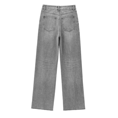 Embroidered Star Detail Jeans