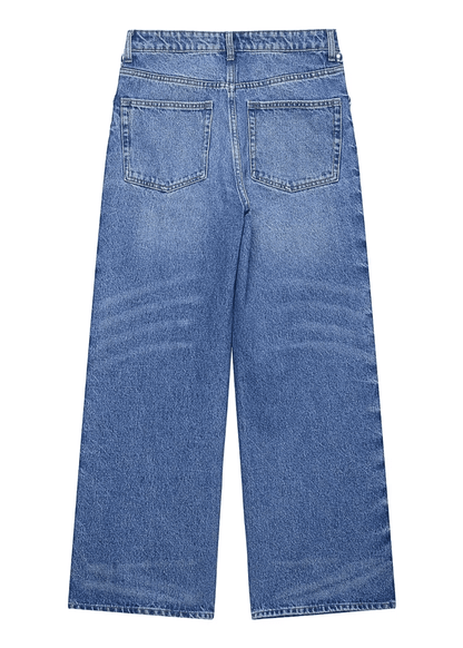 Studded Wide Leg Jeans