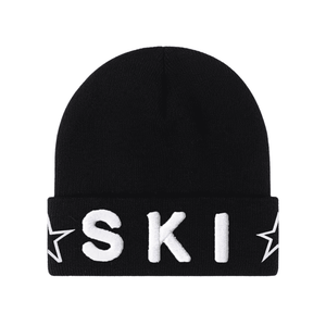 Star Pattern Ski Beanie