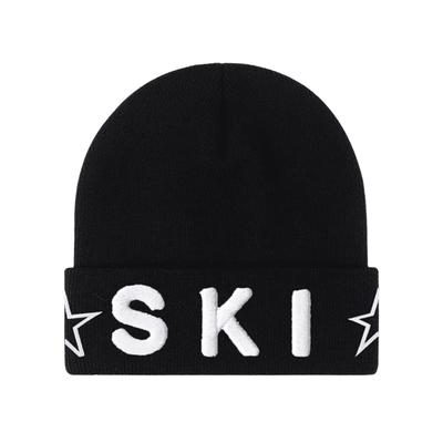 Star Pattern Ski Beanie