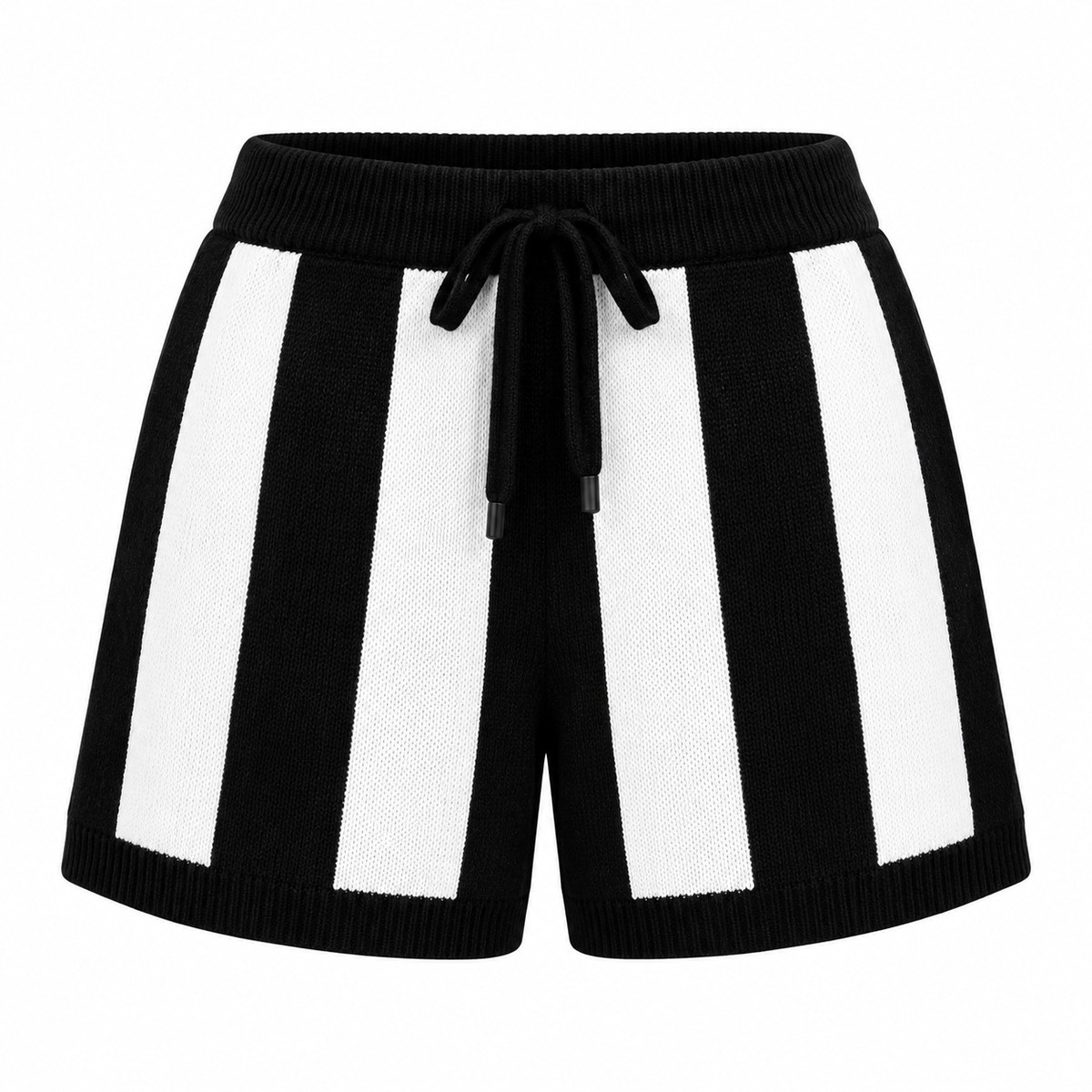 Striped Knit Polo Shorts Set – Palace Script Co-Ord
