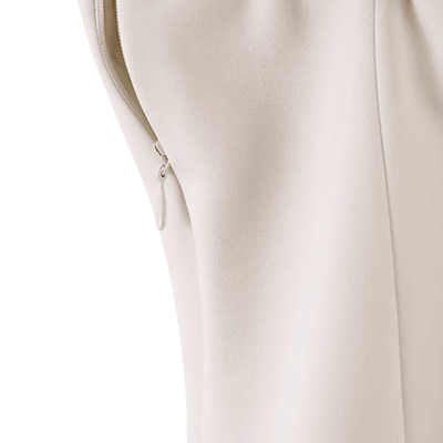 White Bow Mini Dress