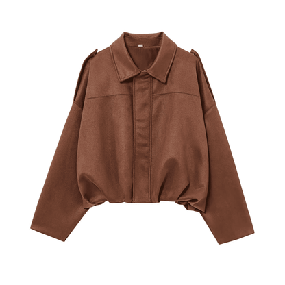 Oversized Suede Jacket