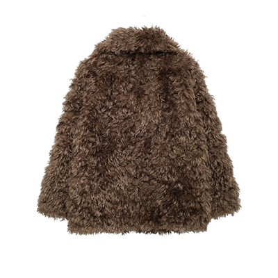 Poodle Faux Fur Jacket