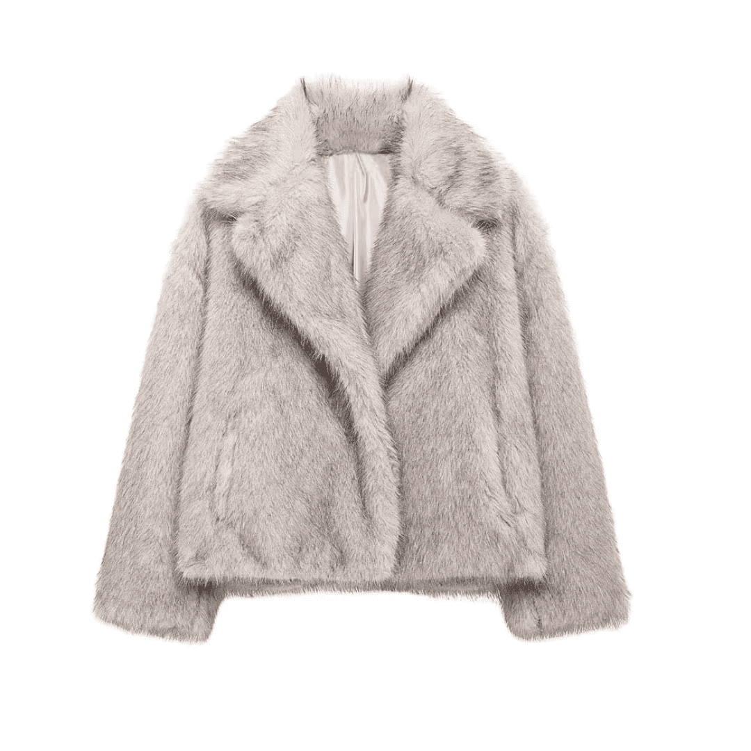 Luxury Faux Fur Jacket