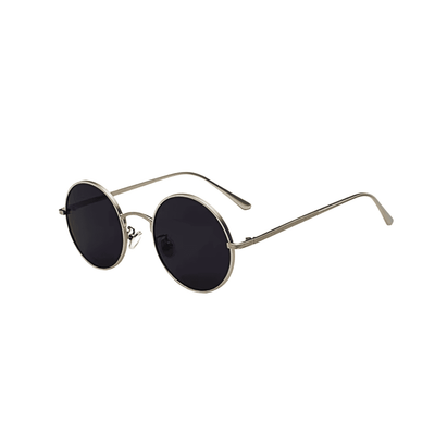 Retro Round Metal Sunglasses