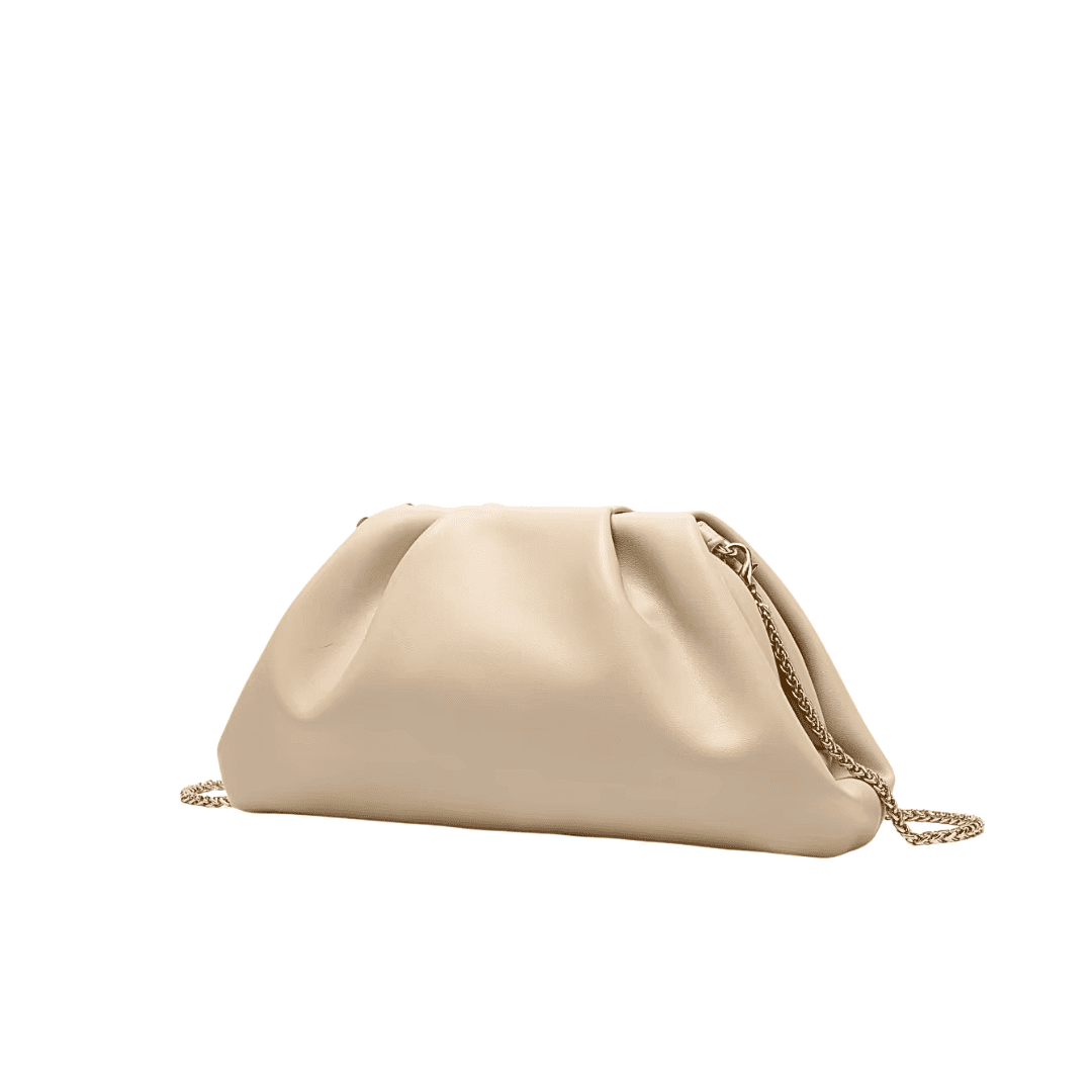 Woven Leather Shoulder Bag Hobo