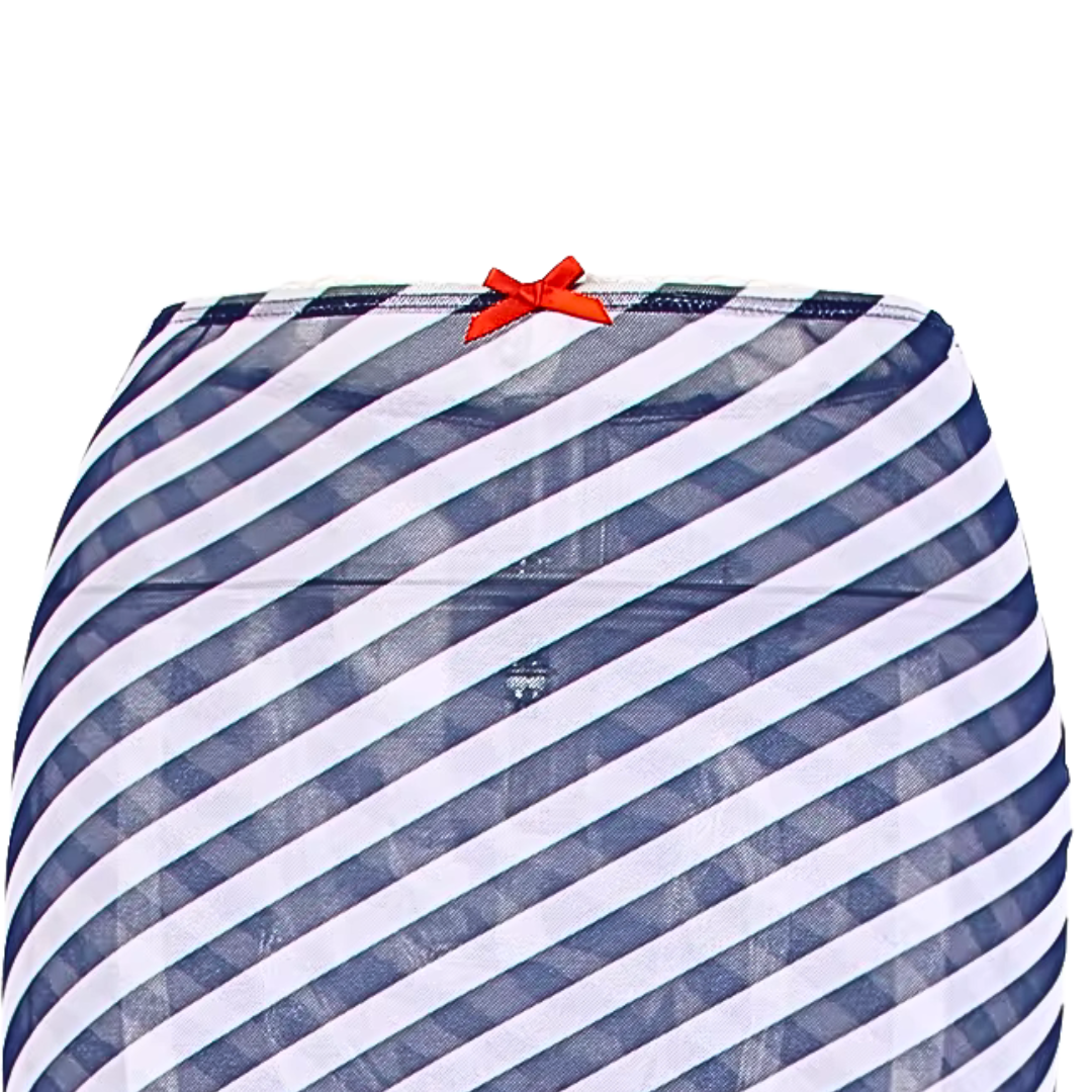 Nautical Striped 3-Piece Mesh Set