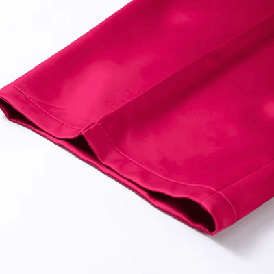 Satin Wide Leg Trousers