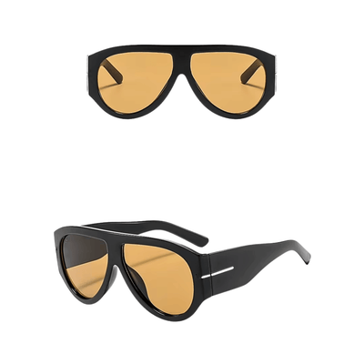 Flat Top Aviator Sunglasses