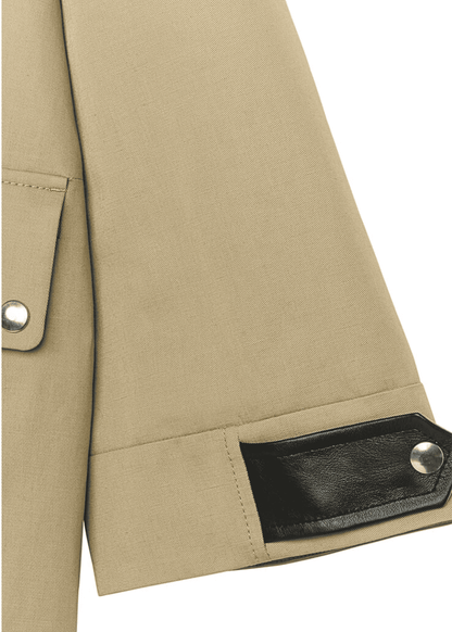 Astrid Contrast Trench Coat