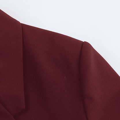 Oversize-Blazer mit einem Knopf