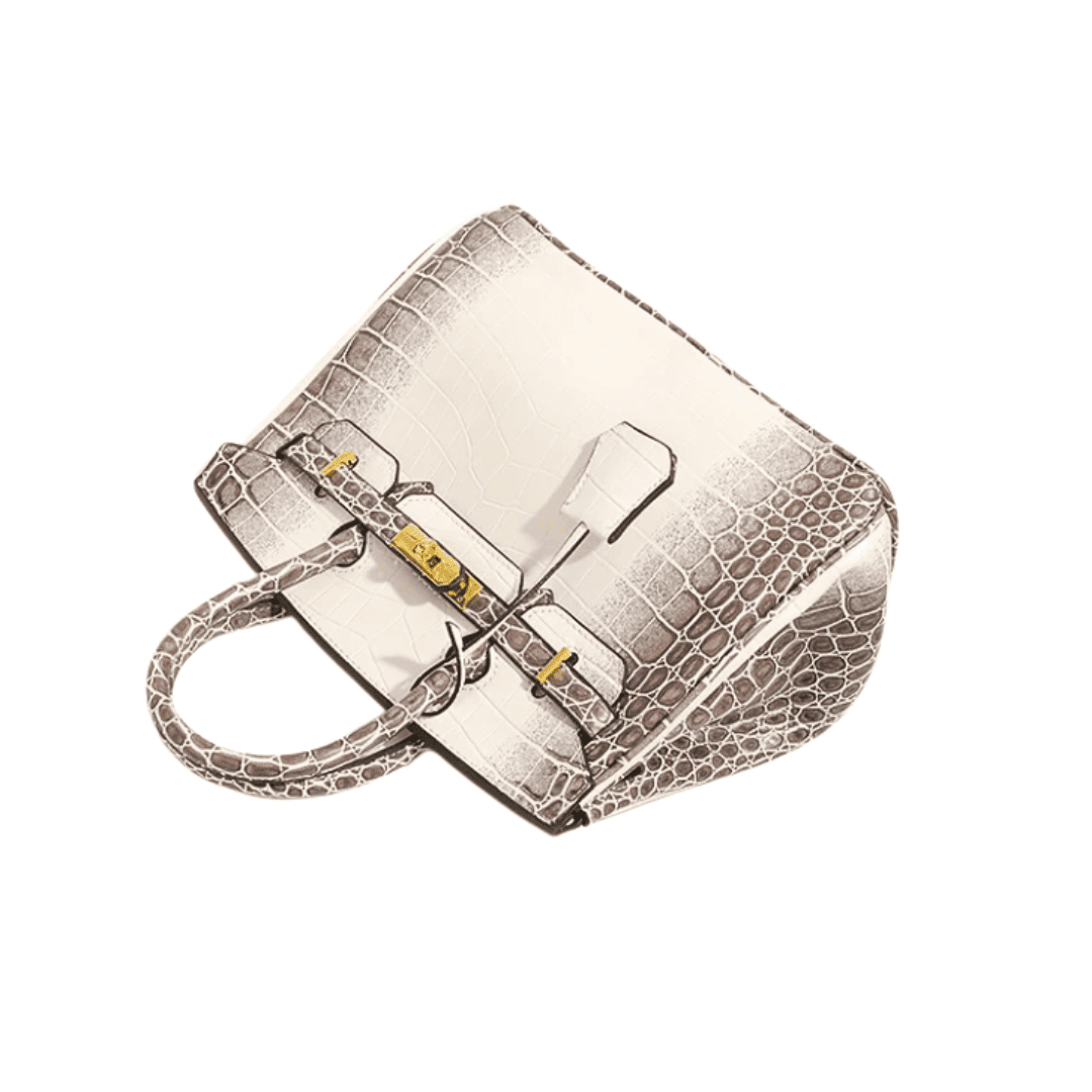 Salome Snake-Pattern Handbag