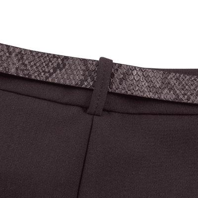 High-Waisted Cargo-Shorts mit Gürtel