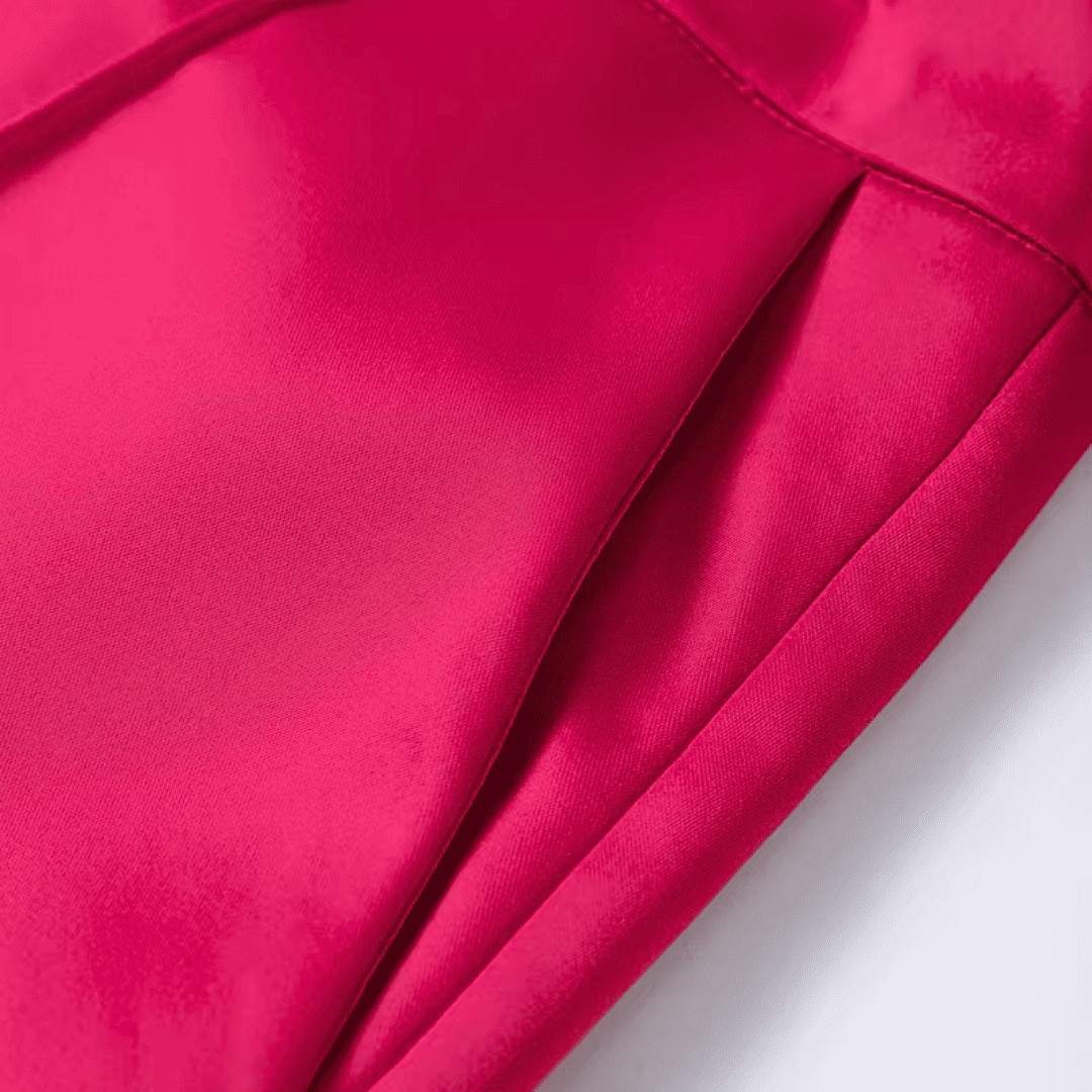 Satin Wide Leg Trousers