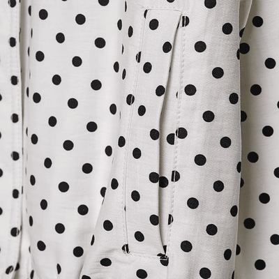 Frühlingsjacke mit Polka-Dots