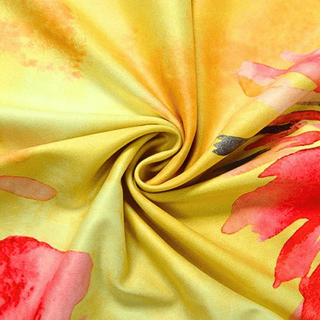 Tropical Sunset Sequin Mini Dress
