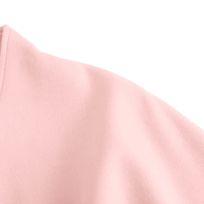 Elegant Pink Wool Cape