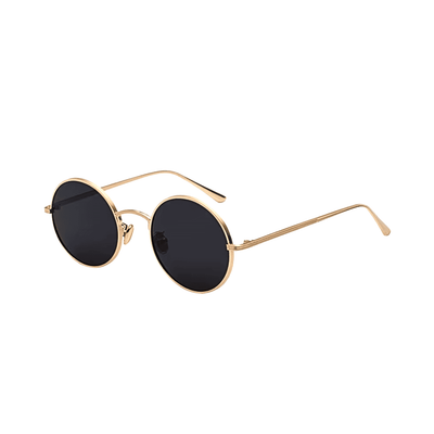 Retro Round Metal Sunglasses