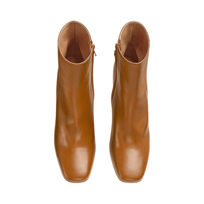 Gold Knot Heel Boots