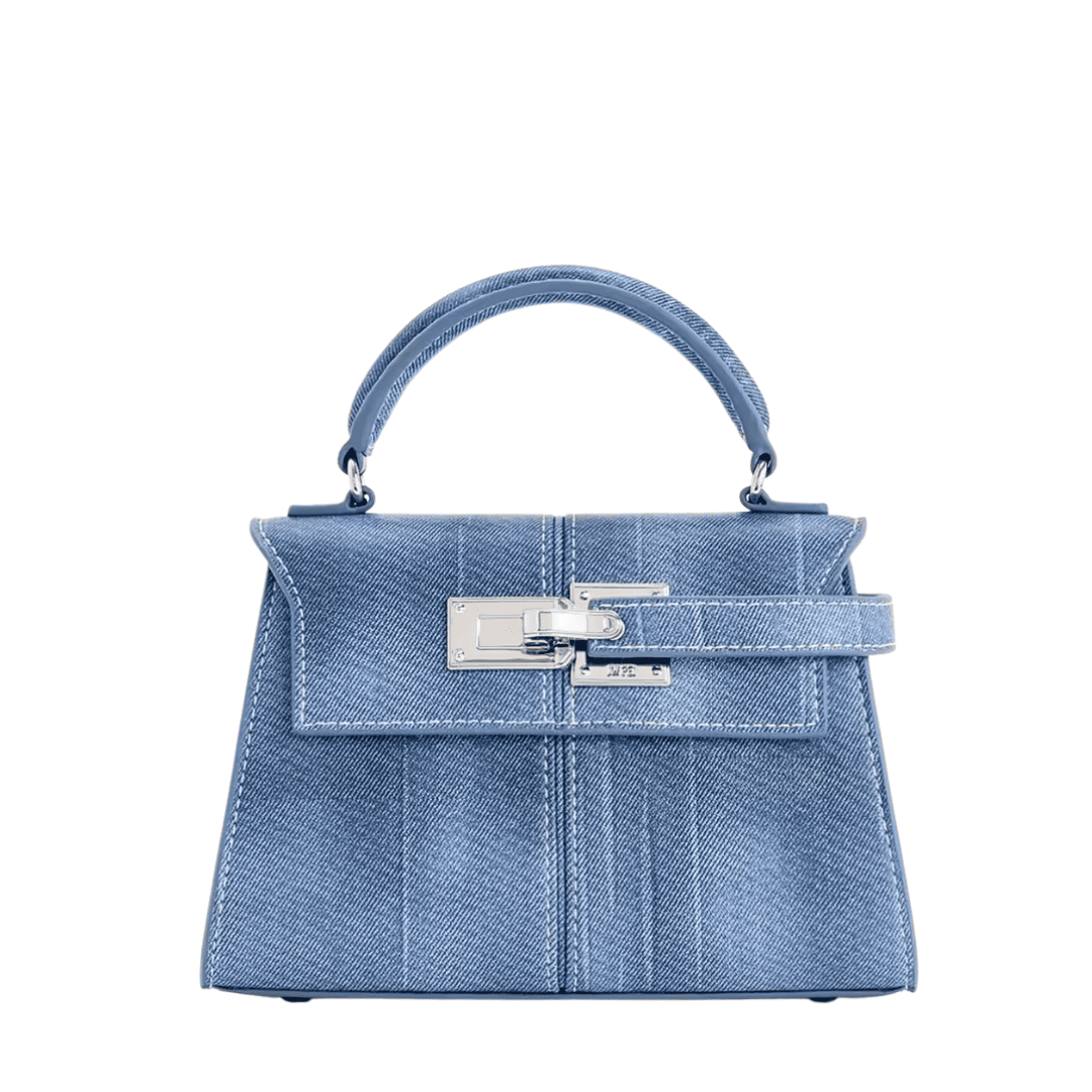 Elegant Grainy Leather Handbag