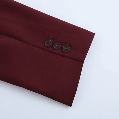 Oversize-Blazer mit einem Knopf